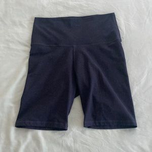 aerie Black Bike Shorts
